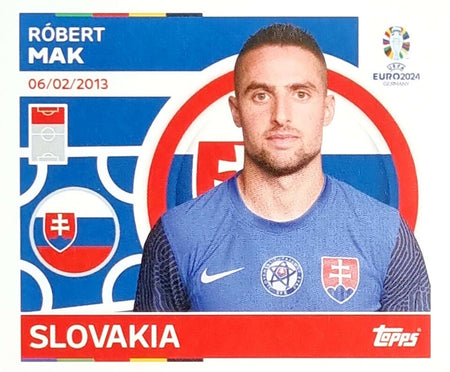 Uefa Euro Germany 2024 GRUPO E SLOVAKIA ROBERT MAK Nº 20