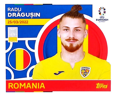 Uefa Euro Germany 2024 GRUPO E ROMANIA RADU DRAGUSIN Nº 6