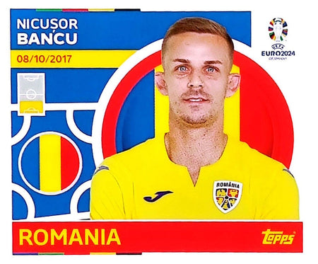 Uefa Euro Germany 2024 GRUPO E ROMANIA NICUSOR BANCU Nº 9