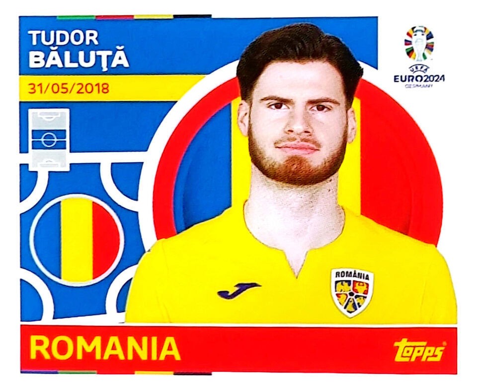 Uefa Euro Germany 2024 GRUPO E ROMANIA TUDOR BALUTA Nº 11