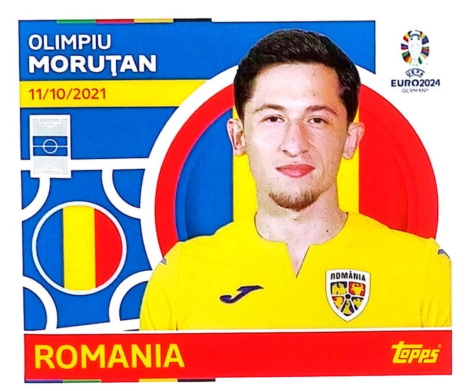 Uefa Euro Germany 2024 GRUPO E ROMANIA OLIMPIU MORUTAN Nº 15