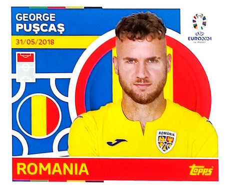 Uefa Euro Germany 2024 GRUPO E ROMANIA GEORGE PUSCAS Nº 17