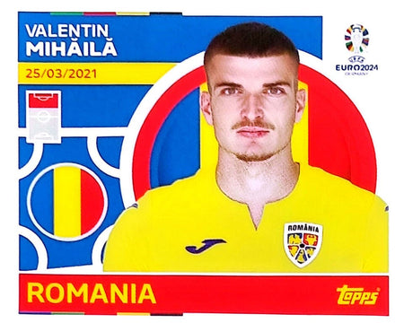Uefa Euro Germany 2024 GRUPO E ROMANIA VALENTIN MIHAILA Nº 18