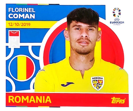 Uefa Euro Germany 2024 GRUPO E ROMANIA FLORINEL COMAN Nº 20
