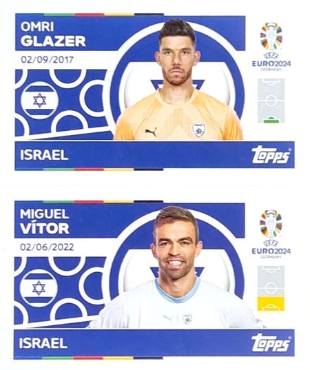 Uefa Euro Germany 2024 GRUPO E ISRAEL GLAZER - VITOR Nº 2 - 3