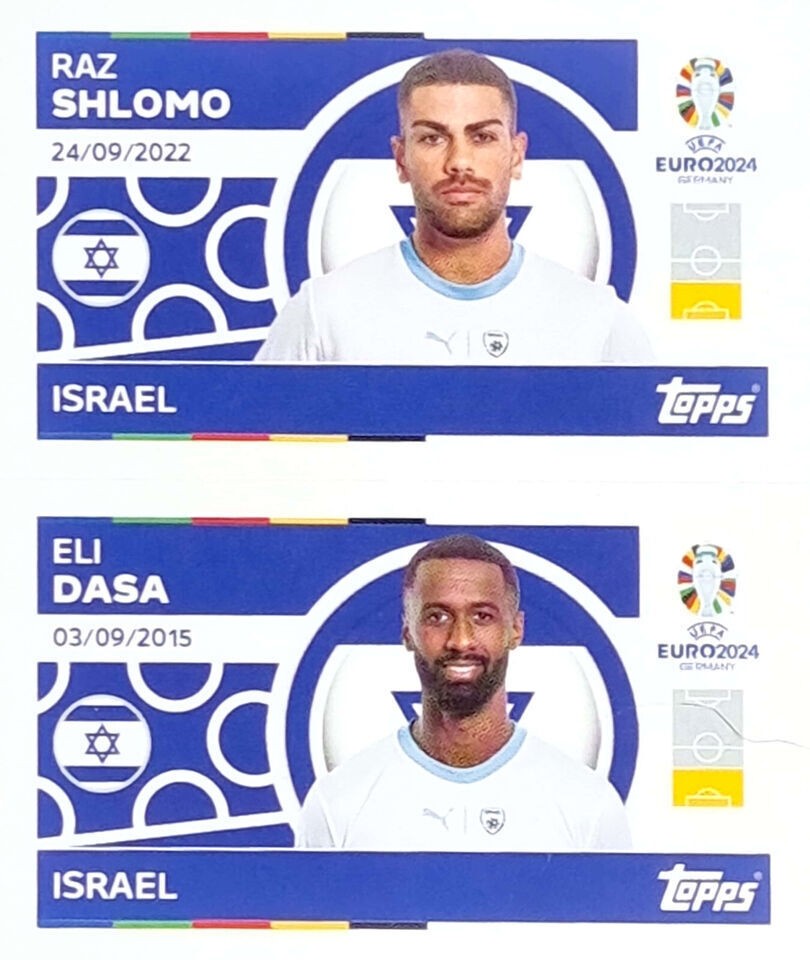 Uefa Euro Germany 2024 GRUPO E ISRAEL SHLOMO - DASA Nº 4 - 5