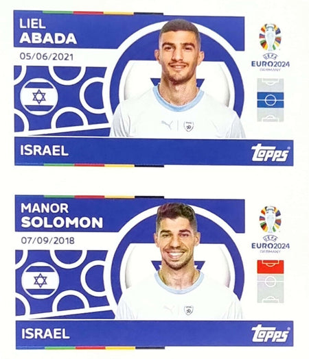 Uefa Euro Germany 2024 GRUPO E ISRAEL ABADA - SOLOMON Nº 14 - 15