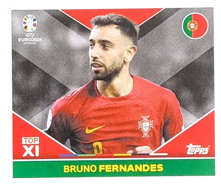 Uefa Euro Germany 2024 GRUPO F BRUNO FERNANDES Nº POR TOP 1