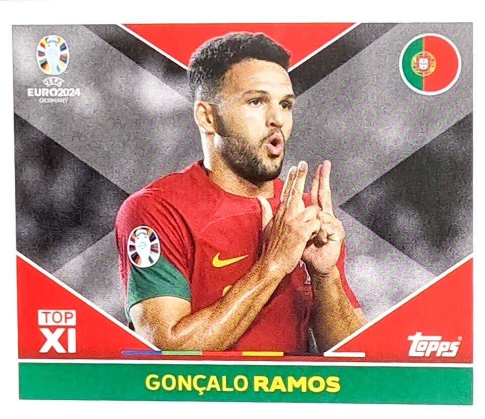 Uefa Euro Germany 2024 GRUPO F GONCALO RAMOS Nº POR TOP 2