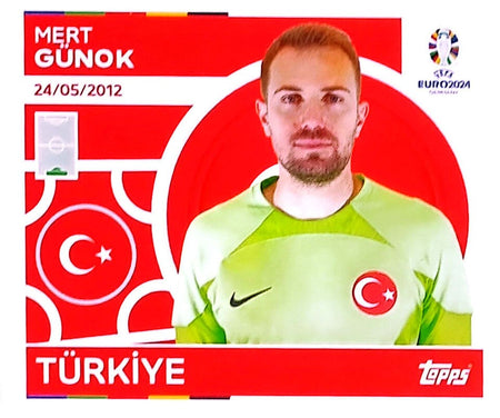 Uefa Euro Germany 2024 TÜRKIYE MERT GÜNOK Nº 4