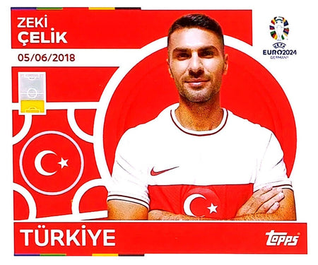Uefa Euro Germany 2024 TÜRKIYE ZEKI CELIK Nº 5