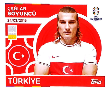 Uefa Euro Germany 2024 TÜRKIYE CAGLAR SÖYÜNCÜ Nº 6