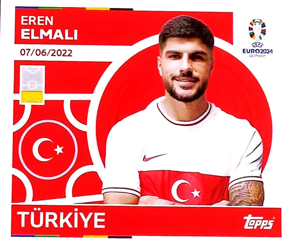 Uefa Euro Germany 2024 TÜRKIYE EREN ELMALI Nº 7