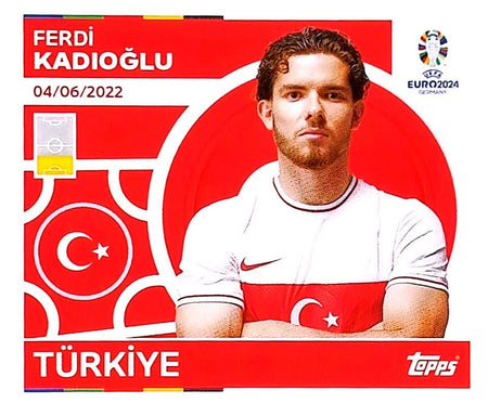 Uefa Euro Germany 2024 TÜRKIYE FERDI KADIOGLU Nº 11
