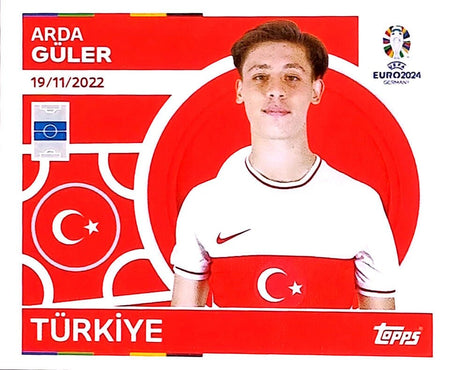 Uefa Euro Germany 2024 TÜRKIYE ARDA GÜLER Nº 16