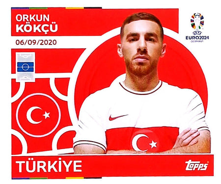 Uefa Euro Germany 2024 TÜRKIYE ORKUN KÖKCÜ Nº 17