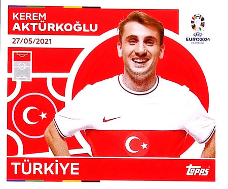 Uefa Euro Germany 2024 TÜRKIYE KEREM AKTÜRKOGLU Nº 18