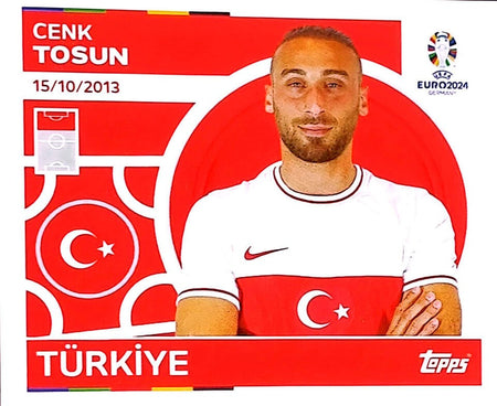 Uefa Euro Germany 2024 TÜRKIYE CENK TOSUN Nº 19