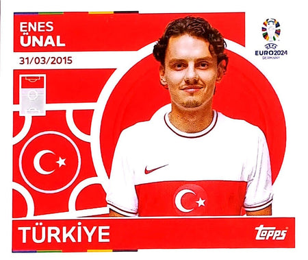 Uefa Euro Germany 2024 TÜRKIYE ENES ÜNAL Nº 20