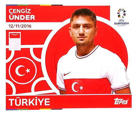 Uefa Euro Germany 2024 TÜRKIYE CENGIZ ÜNDER Nº 21