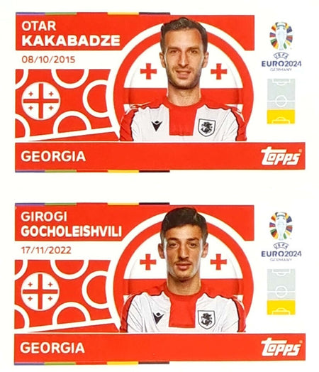 Uefa Euro Germany 2024 GEORGIA KAKABADZE - GOCHOLEISHVILI Nº 4 - 5
