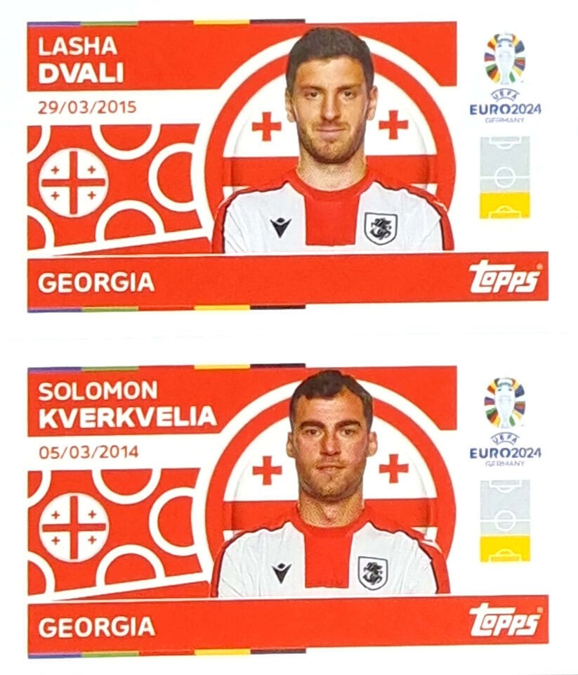 Uefa Euro Germany 2024 GEORGIA DVALI - KVERKVELIA Nº 6 - 7