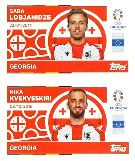 Uefa Euro Germany 2024 GEORGIA LOBJANIDZE - KVEKVESKIRI Nº 10 - 11
