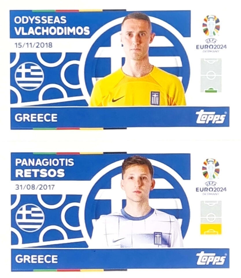 Uefa Euro Germany 2024 GREECE VLACHODIMOS - RETSOS Nº 2 - 3