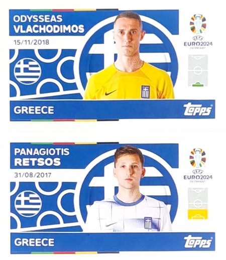 Uefa Euro Germany 2024 GREECE VLACHODIMOS - RETSOS Nº 2 - 3