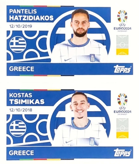 Uefa Euro Germany 2024 GREECE HATZIDIAKOS - TSIMIKAS Nº 4 - 5