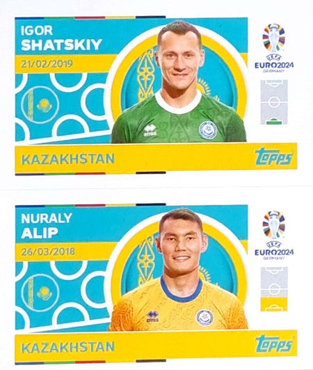 Uefa Euro Germany 2024 KAZAKHSTAN SHATSKIY - ALIP Nº 2 - 3