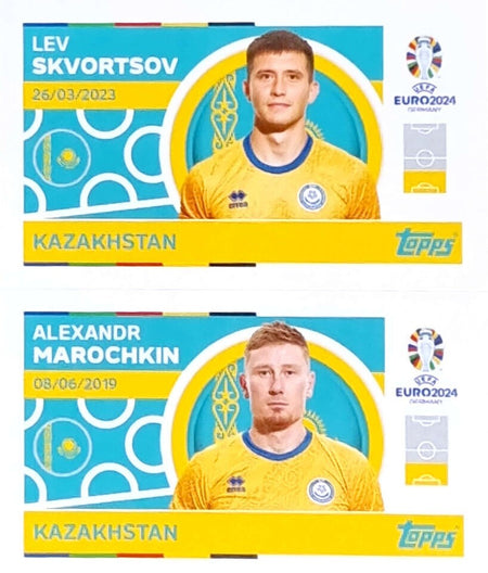 Uefa Euro Germany 2024 KAZAKHSTAN SKVORTSOV - MAROCHKIN Nº 4 - 5