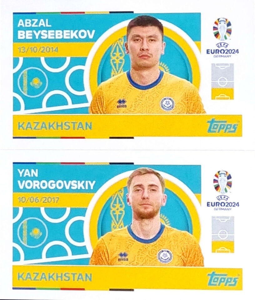 Uefa Euro Germany 2024 KAZAKHSTAN BEYSEBEKOV - VOROGOVSKIY Nº 6 - 7