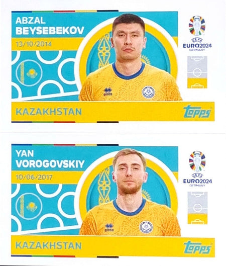 Uefa Euro Germany 2024 KAZAKHSTAN BEYSEBEKOV - VOROGOVSKIY Nº 6 - 7