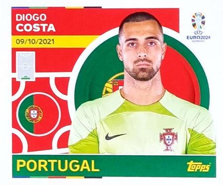Uefa Euro Germany 2024 PORTUGAL DIOGO COSTA Nº 4