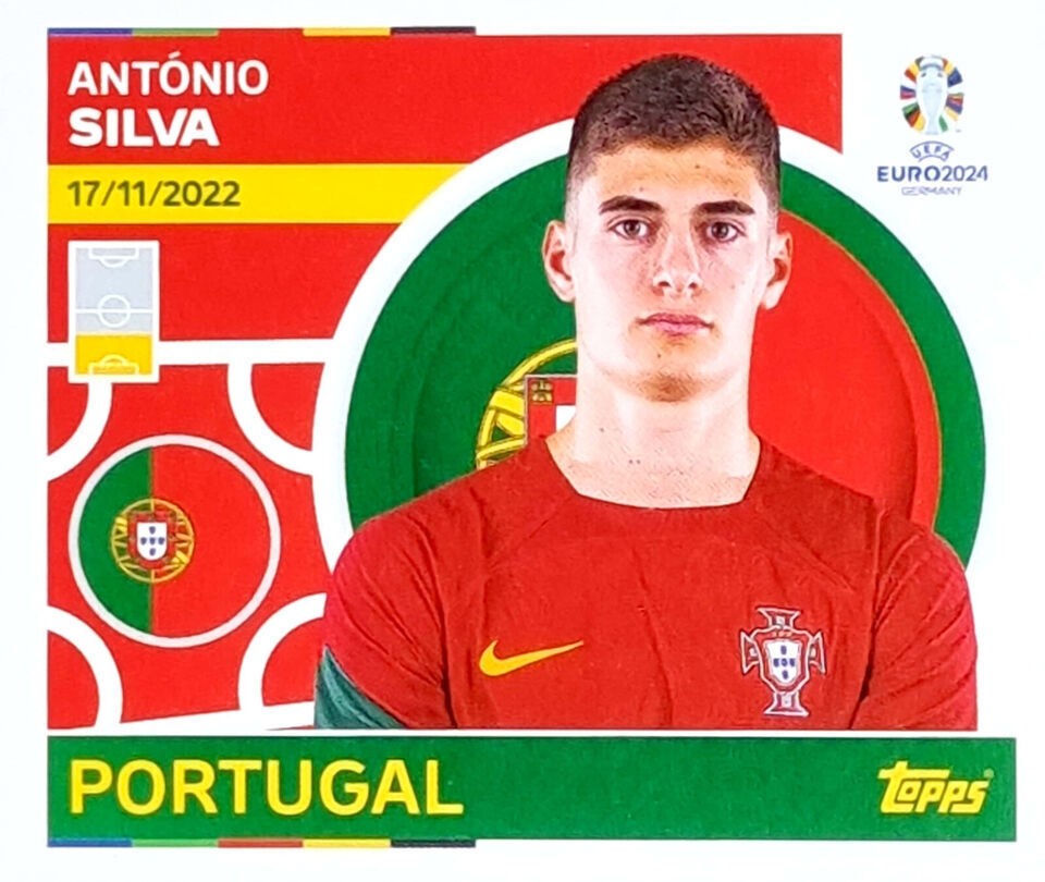 Uefa Euro Germany 2024 PORTUGAL ANTONIO SILVA Nº 6