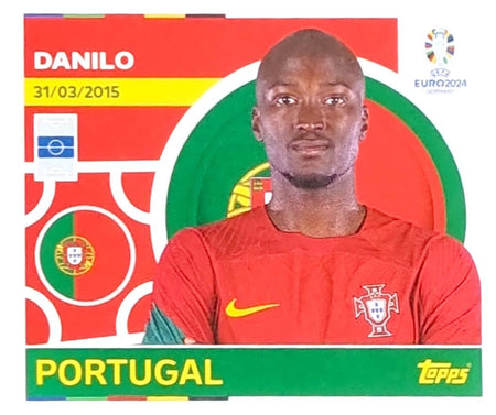 Uefa Euro Germany 2024 PORTUGAL DANILO Nº 13
