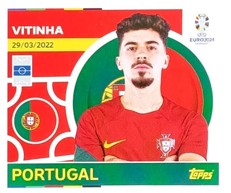 Uefa Euro Germany 2024 PORTUGAL VITINHA Nº 16