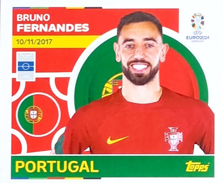 Uefa Euro Germany 2024 PORTUGAL BRUNO FERNANDES Nº 17