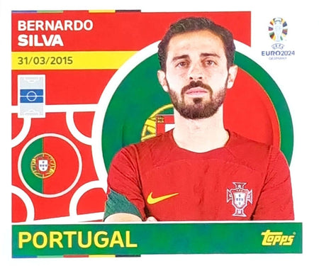 Uefa Euro Germany 2024 PORTUGAL BERNARDO SILVA Nº 18