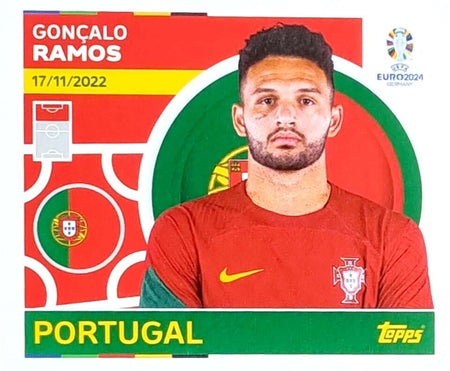 Uefa Euro Germany 2024 PORTUGAL GONCALO RAMOS Nº 19