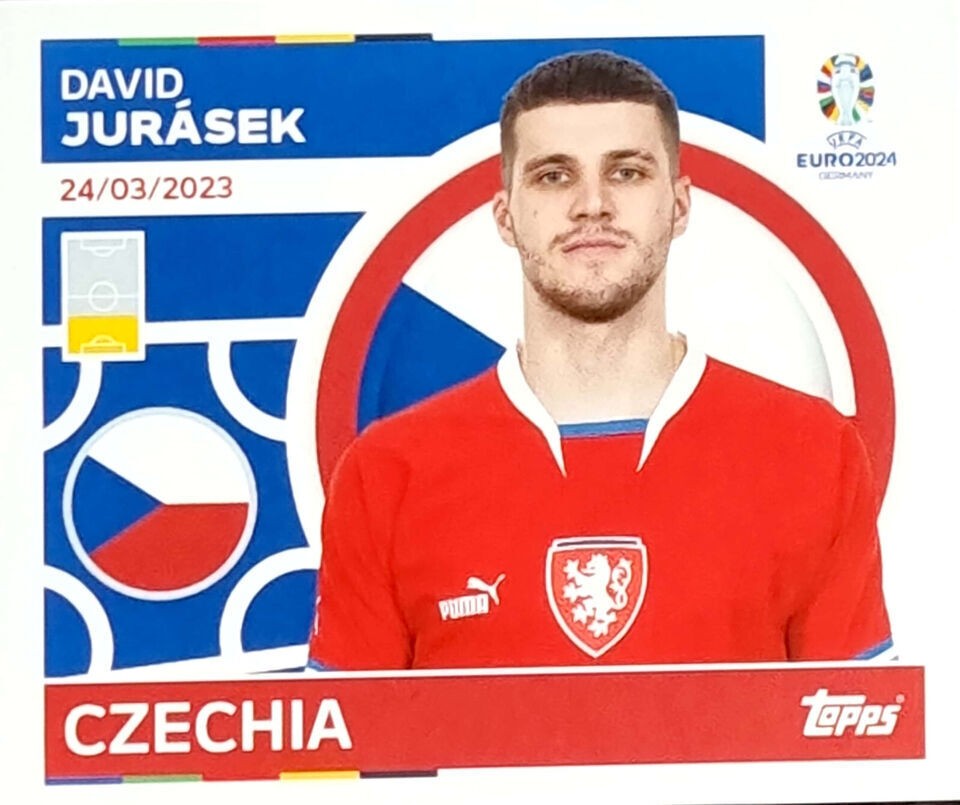 Uefa Euro Germany 2024 CZECHIA DAVID JURASEK Nº 5