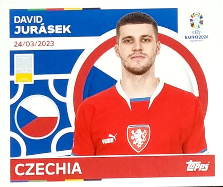 Uefa Euro Germany 2024 CZECHIA DAVID JURASEK Nº 5