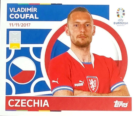Uefa Euro Germany 2024 CZECHIA VLADIMIR COUFAL Nº 7