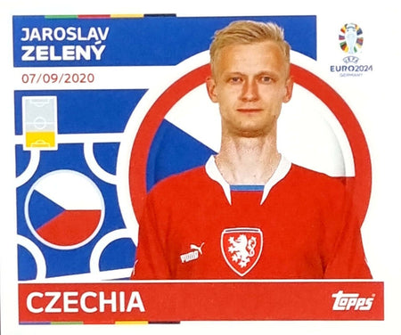 Uefa Euro Germany 2024 CZECHIA JAROSLAV ZELENY Nº 8