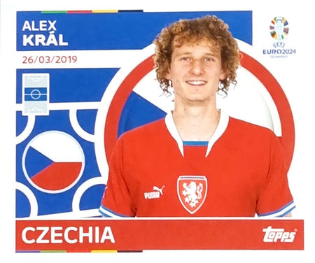 Uefa Euro Germany 2024 CZECHIA ALEX KRAL Nº 11