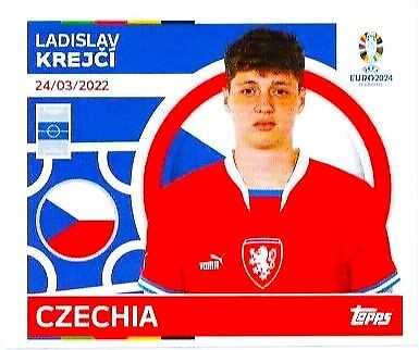 Uefa Euro Germany 2024 CZECHIA LADISLAV KREJCI Nº 12