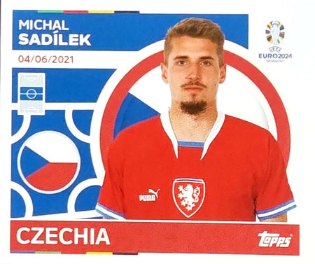 Uefa Euro Germany 2024 CZECHIA MICHAL SADILEK Nº 13