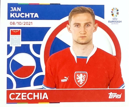Uefa Euro Germany 2024 CZECHIA JAN KUCHTA Nº 18