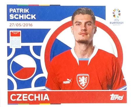 Uefa Euro Germany 2024 CZECHIA PATRIK SCHICK Nº 19